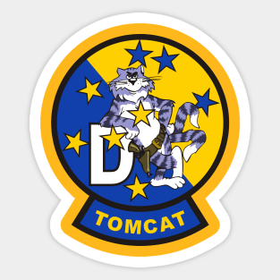 Tomcat Black Lions Sticker